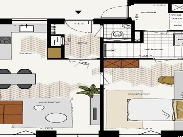 Appartement VOC kade in Amsterdam