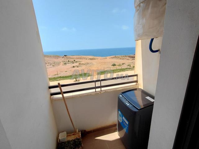 Appartement vue mer meublé – plage en face – Salé