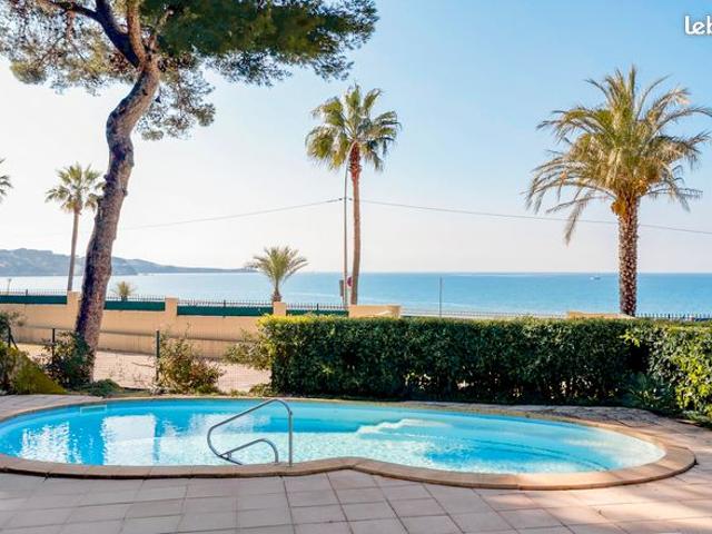Appartement vue mer avec accès privé à la plage dorée