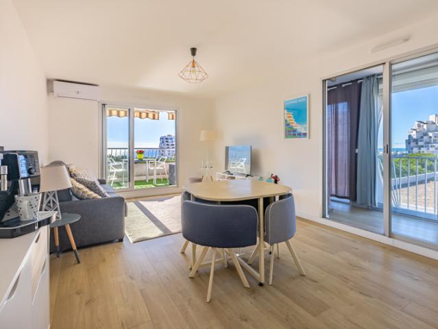 Appartement Vue mer, centre La Grande Motte