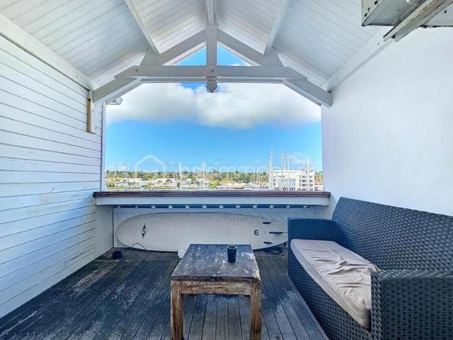 Appartement vue mer coeur de Marina Saint François