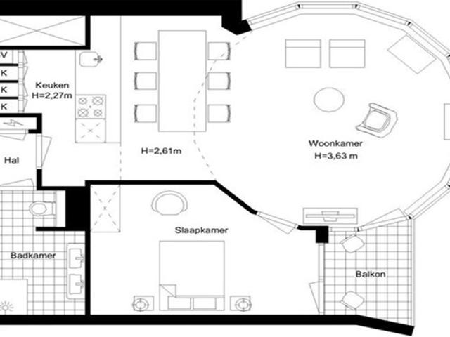 Appartement Waldenlaan in Amsterdam