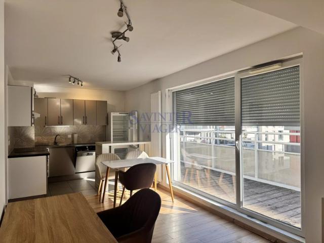 Appartement à Annemasse centre. Terrasse de 18m2