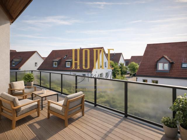 Appartement à Holtzheim 4 pièces, 76 m²