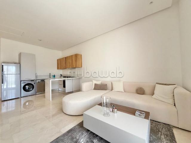 Appartement à louer à Casablanca Finance City. Surface de 90 m². Meublé
