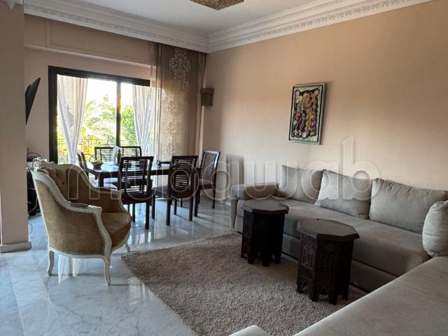 Appartement à louer à Hivernage. Superficie 125 m². Meublé