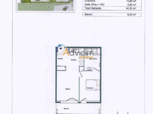 Appartement à louer Bruyères le Châtel