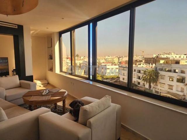 Appartement à louer 170 m² à Rabat
