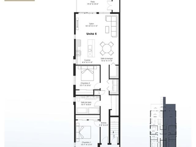 Appartement à Louer 197, rue Papineau, Montebello 6 photos | Logis Québec