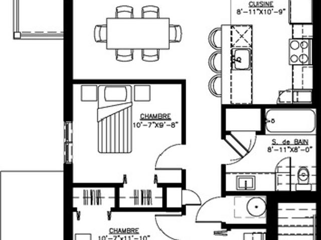 Appartement à Louer 1055 Rang St Joseph, Saint Flavien 5 photos | Logis Québec