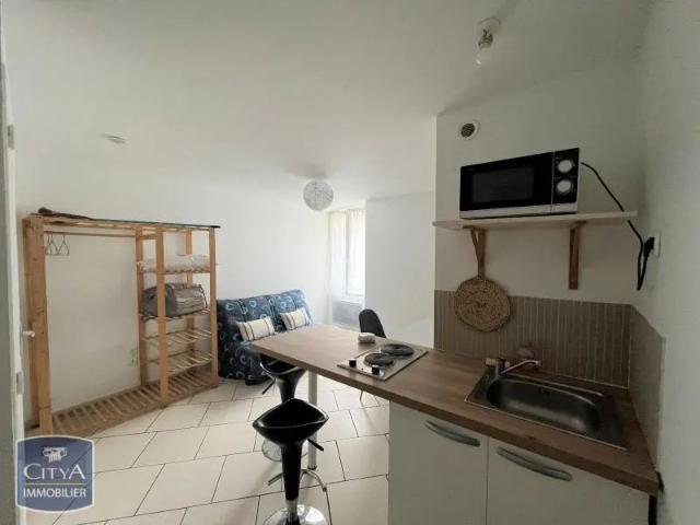 Appartement à louer 1 pièce 15.33m²