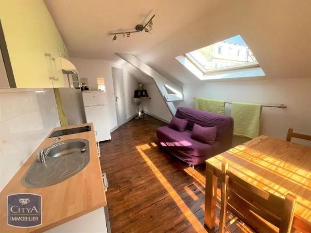 Appartement à louer 1 pièce 17.35m²