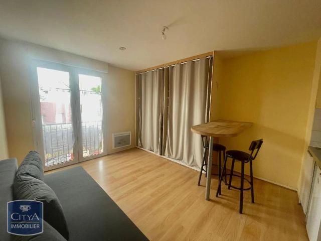 Appartement à louer 1 pièce 19.3m²