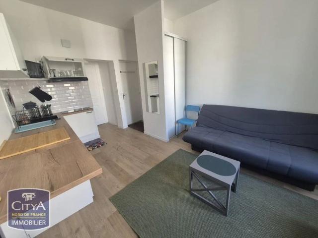 Appartement à louer 1 pièce 19.6m²