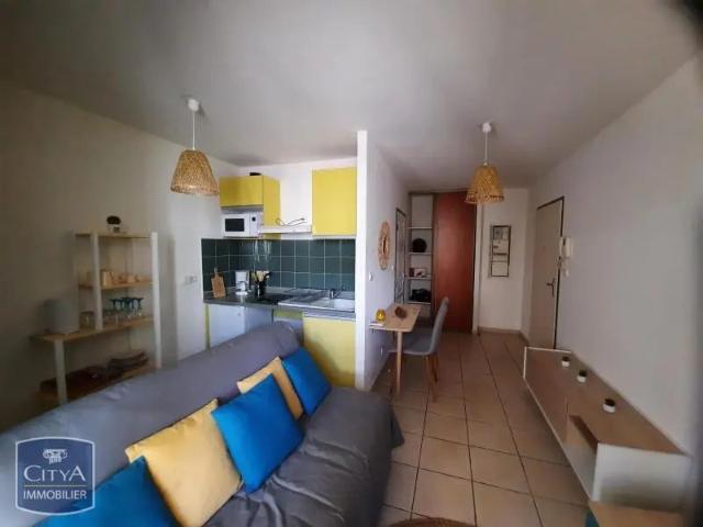 Appartement à louer 1 pièce 21.72m²