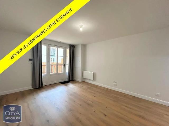 Appartement à louer 1 pièce 25.12m²