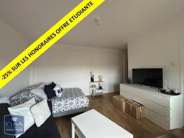 Appartement à louer 1 pièce 27.89m²