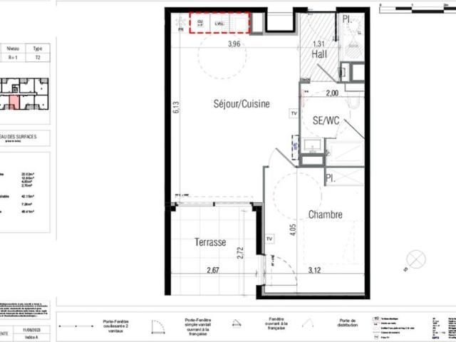 Appartement à louer 2 pièces • Béziers