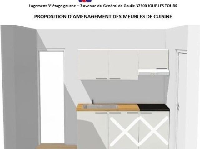Appartement à louer 2 pièces • Joué lès Tours