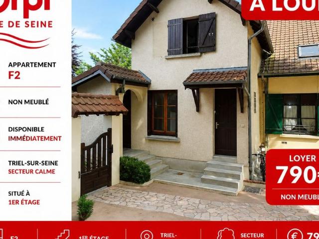 Appartement à louer 2 pièces • Triel sur Seine
