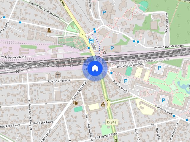 Appartement à louer 2 pièces • Vaires sur Marne