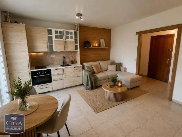 Appartement à louer 2 pièces 37.8m²