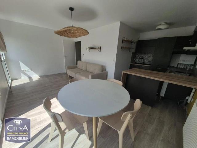 Appartement à louer 2 pièces 46.29m²