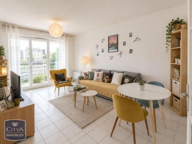Appartement à louer 2 pièces 47.19m²