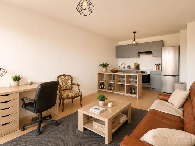 Appartement à louer 2 pièces 48,15 m