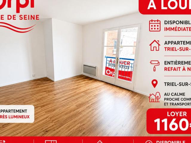 Appartement à louer 3 pièces 64,72 m
