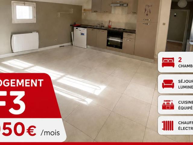Appartement à louer 3 pièces