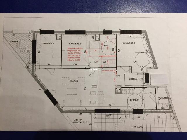 Appartement à louer, 4 pièces Quesnoy sur Deûle 59890