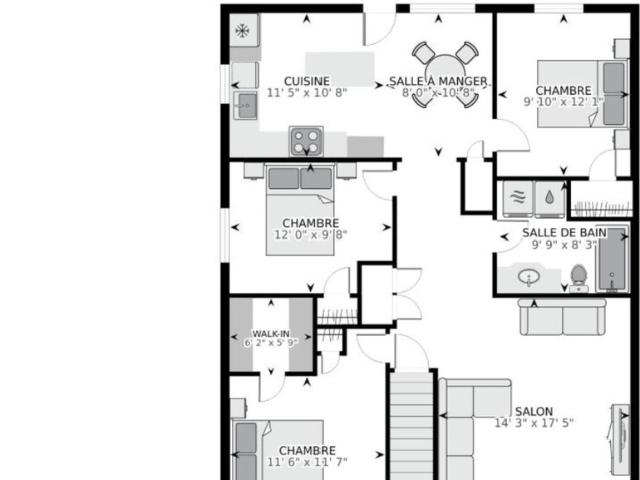 Appartement à Louer 6167, Mignault, Mercier/Hochelaga Maisonneuve Montréal 7 photos | Logis Québec