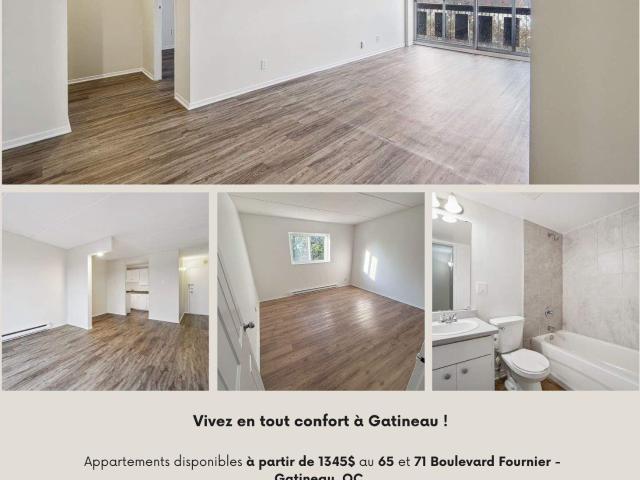 Appartement à Louer 71 Bd Fournier Gatineau J8X 3P7, Hull Gatineau 8 photos | Logis Québec
