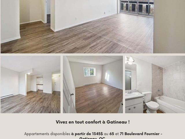 Appartement à Louer 71 Bd Fournier Gatineau J8X 3P7, Hull Gatineau 9 photos | Logis Québec