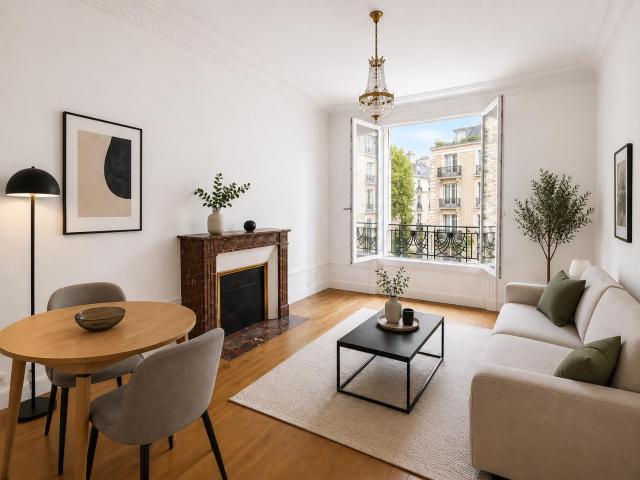 Appartement à Paris 15e – Appartement 1 chambre lumineux et calme avec un charme parisien classique