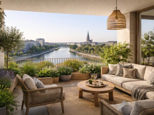 Appartement à Strasbourg 2 pièces, 47 m²