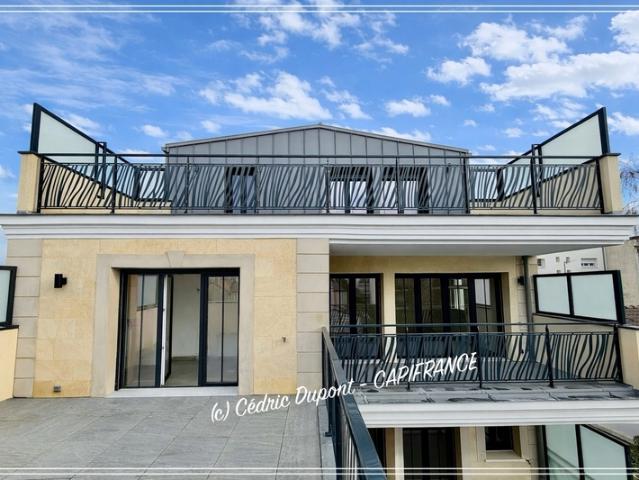Appartement à vendre 4 pièces 100m2 LE PERREUX SUR MARNE 94 Dernier étage terrasse Parking