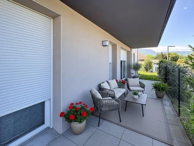 Appartement à vendre 4 pièces en rez de jardin VULBENS