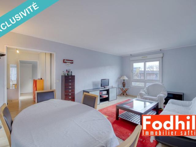 Appartement 3 pièce de 73m² avec Balcon parking et cave