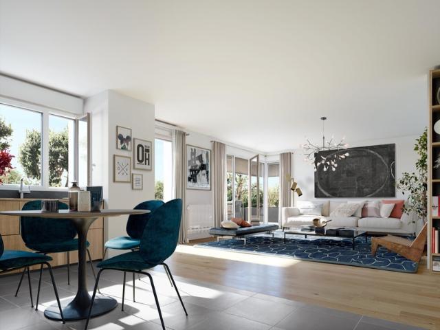 Appartement à vendre 5 pièces 130m2 SERRIS 77 2 balcons 2 pk