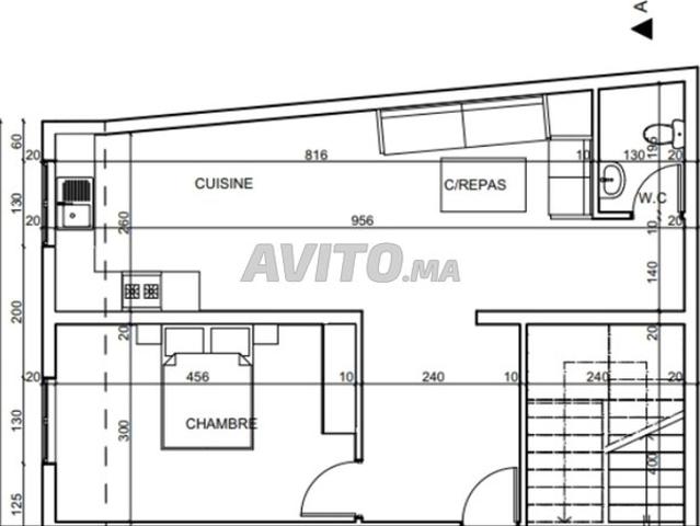 Appartement à vendre 65 m² à Mirleft