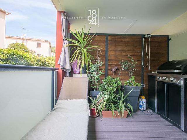 Appartement T3 à vendre Marseille 13011 | Secteur les Accates | 58m² | Belle terrasse au calme