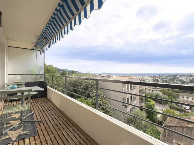 Vente Dernier Etage Vue MER Le Cannet limite Cannes