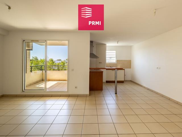 SAINT ANDRE: Bel appartement T3 avec Varangue et 2 Parkings à