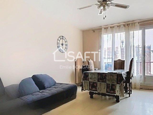 Appartement T3 avec balcon 70m² centre Meulan