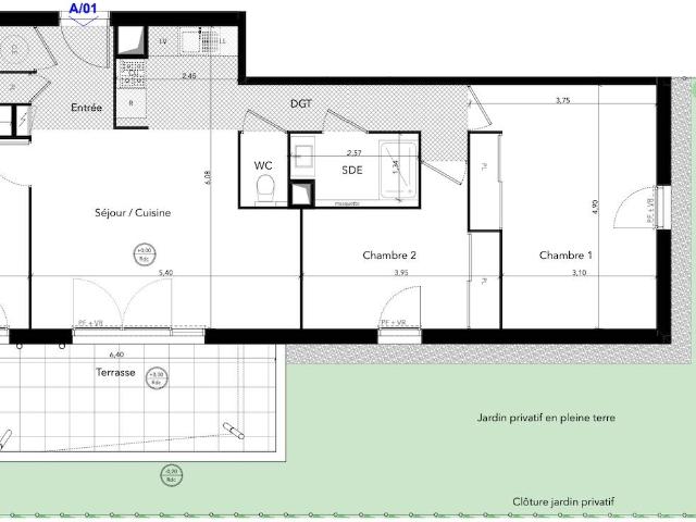 T4 REZ DE JARDIN