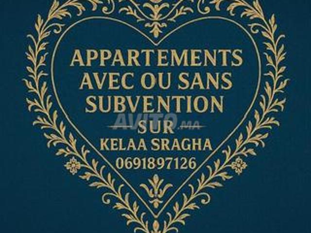 Appartement à vendre 85m² à El Kelâa des Sraghna