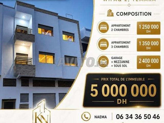 Appartement à vendre 95 m² à Temara