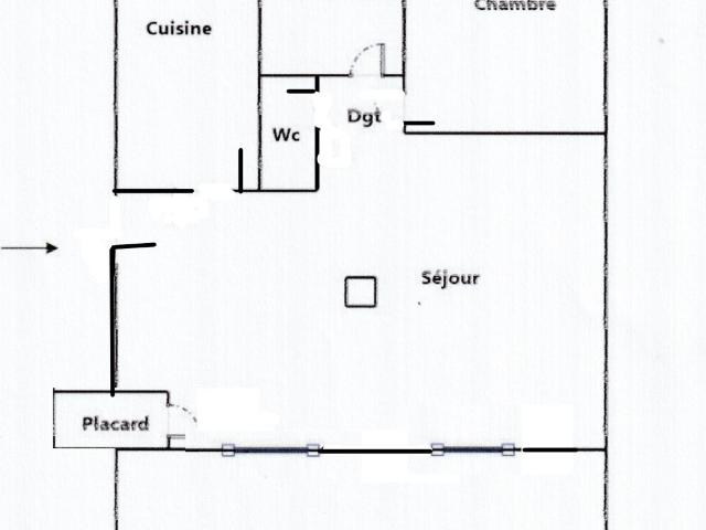 Appartement 42 m2 Marseille 13ème